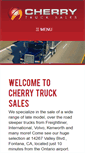 Mobile Screenshot of cherrytrucksales.com